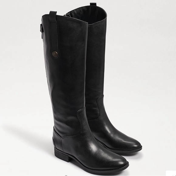 SAM EDELMAN • Penny Tall Leather Riding Boots • Women’s - Picture 2 of 16